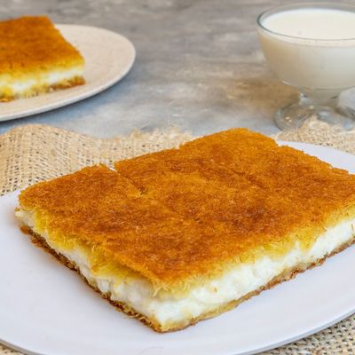 Kunafa with Cream