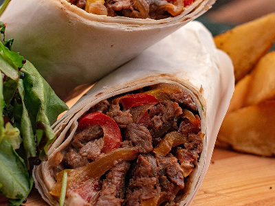 La Ventana Beef Shawerma Sandwich