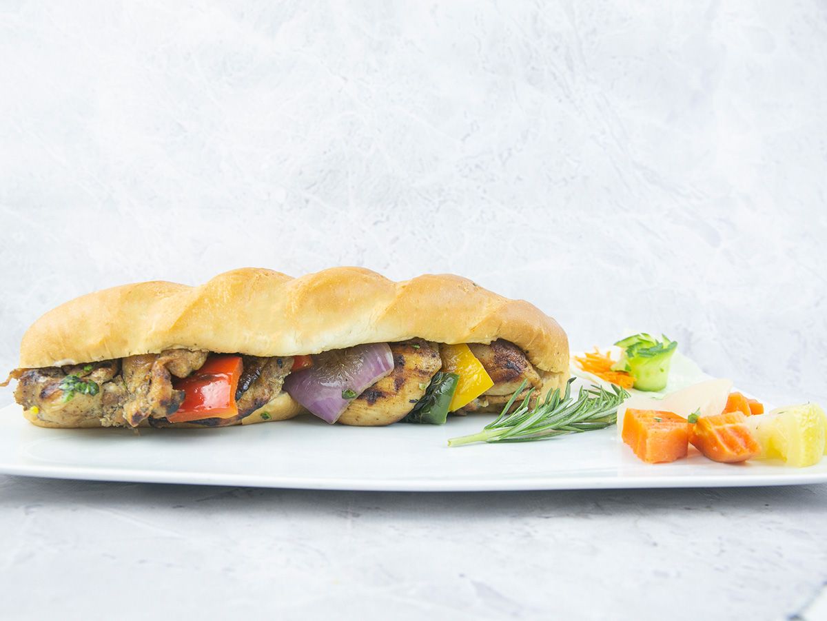 Shish Tawook sandwich