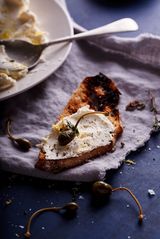 Oven Labneh With Vegetables