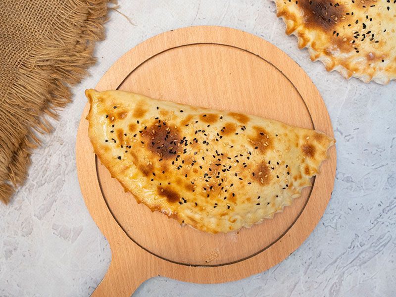 Vegetable Labneh Manakish
