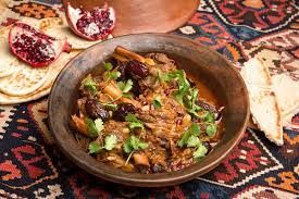 Lamb Shank With Noodles Tagine