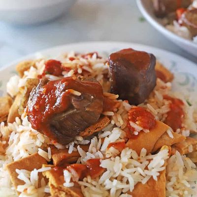 Lamb Meat Fatteh