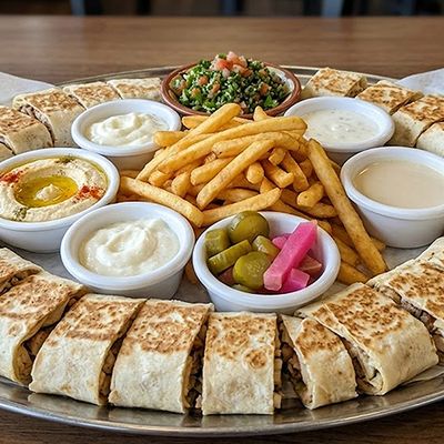 Large Arabic Meal
