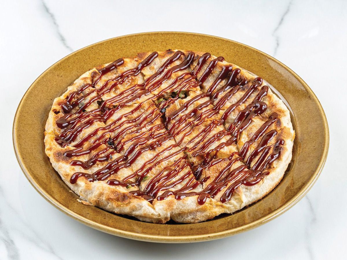 Large Chicken BBQ Pie