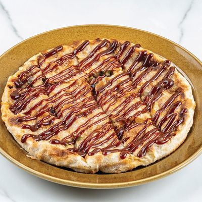 Large BBQ Chicken Pie