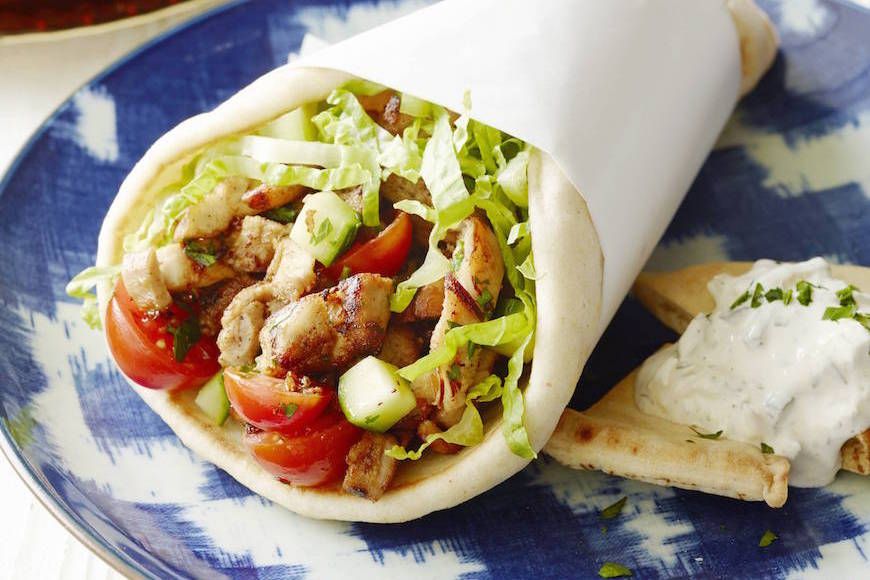 Large Chicken Shawerma Sandwich