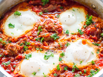 Medium Eggs With Oriental Sausage Box
