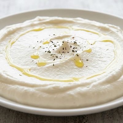 Garlic dip Plate large