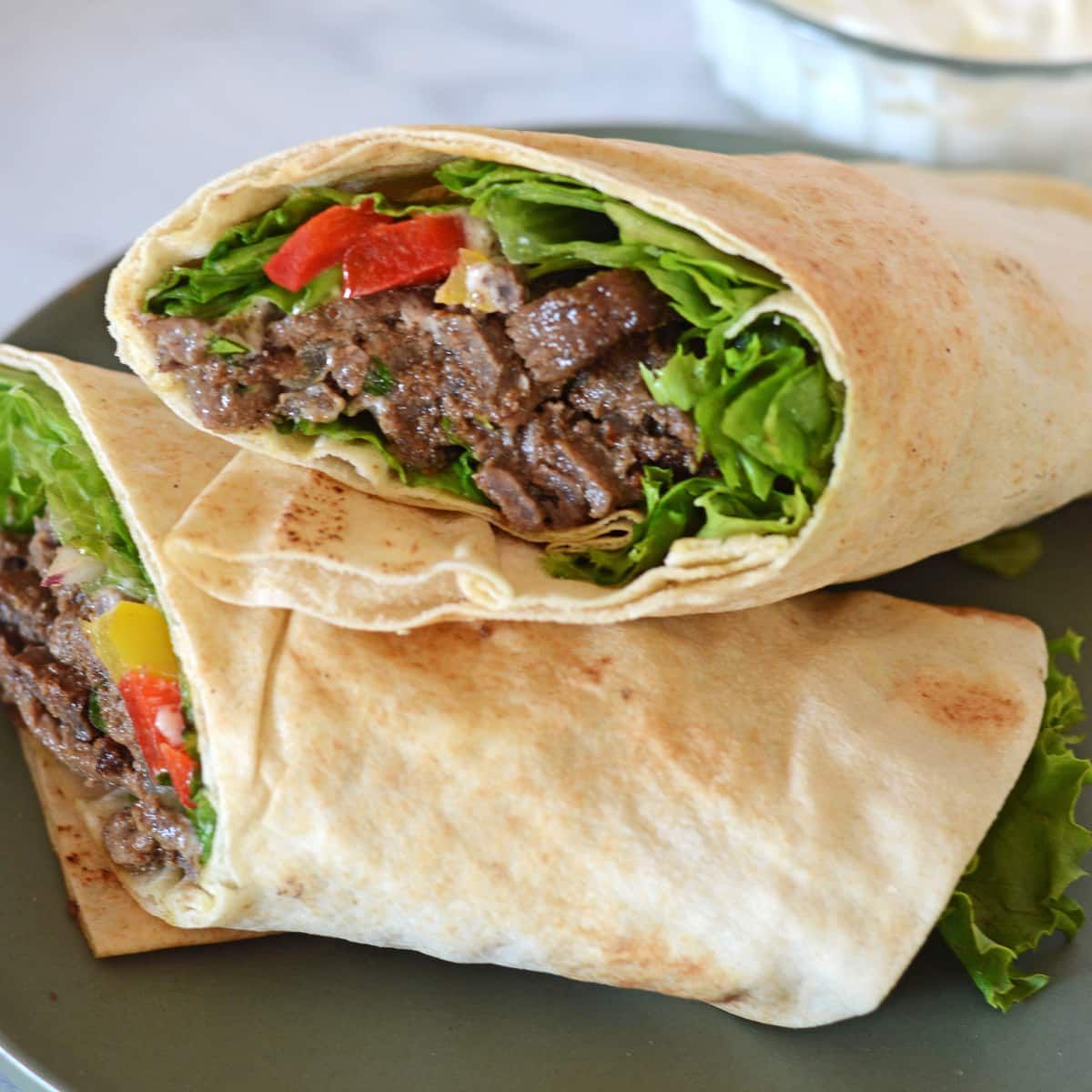 Large Meat Shawerma Sandwich