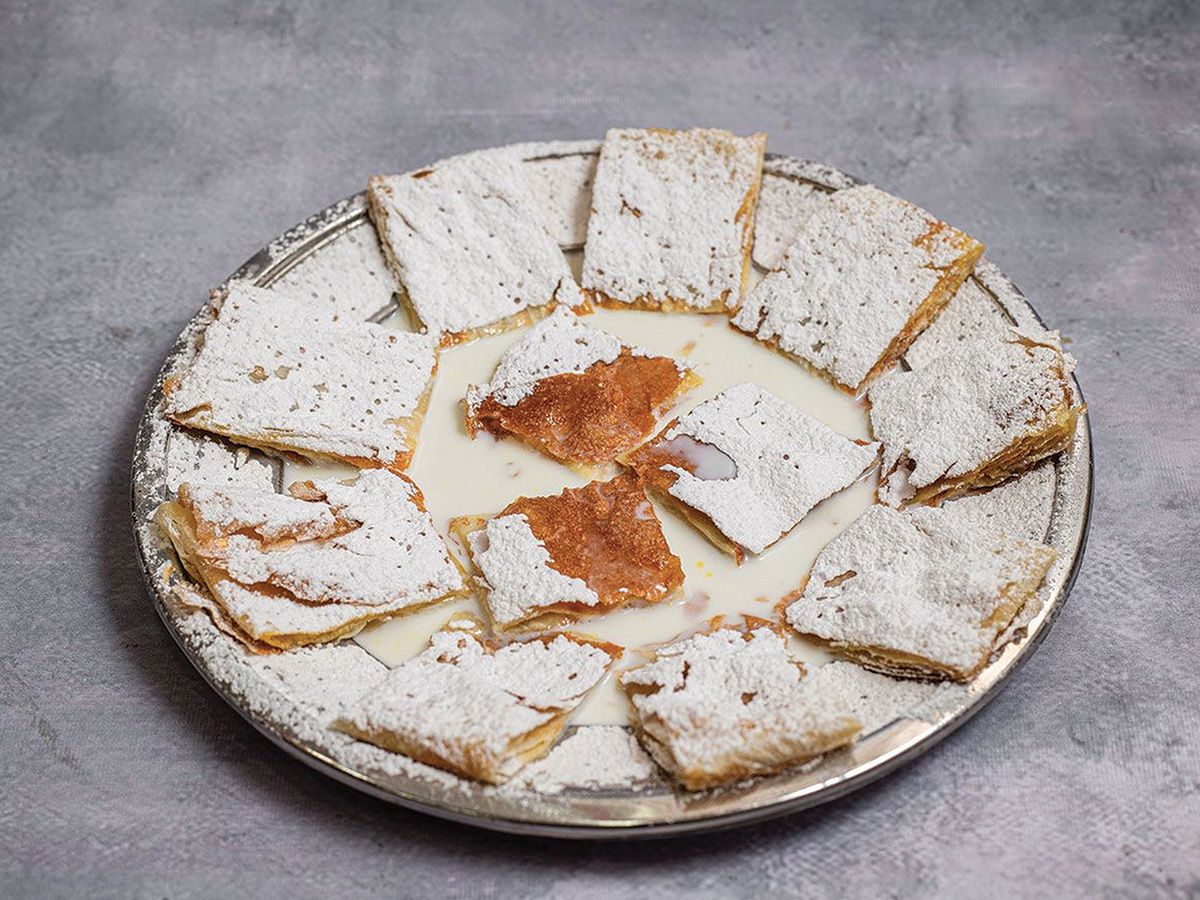 Large Milk Boughasha Pie