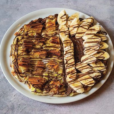 Large Nutella Banana Pie