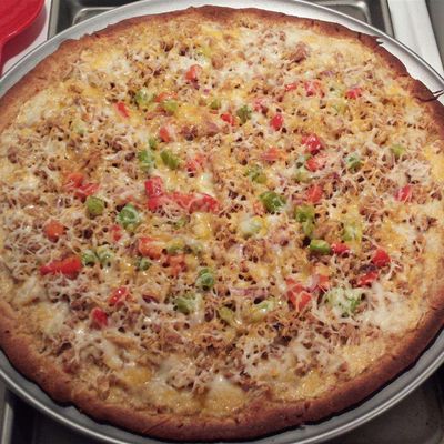 Tuna Pieces Pizza