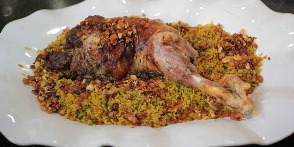 Mutton Meat Meal With Rice