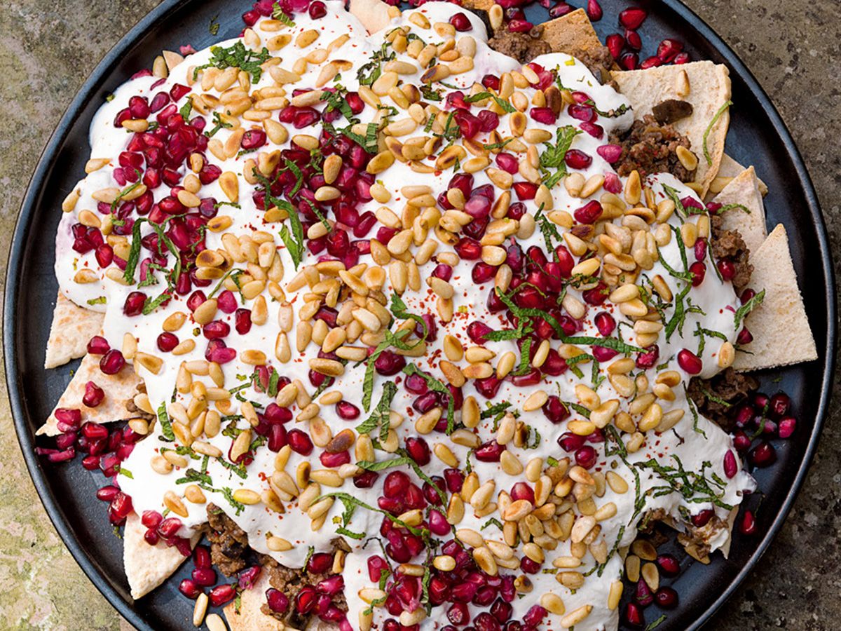 Large meat fatteh