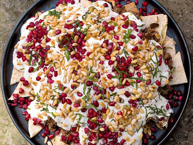 Large meat fatteh
