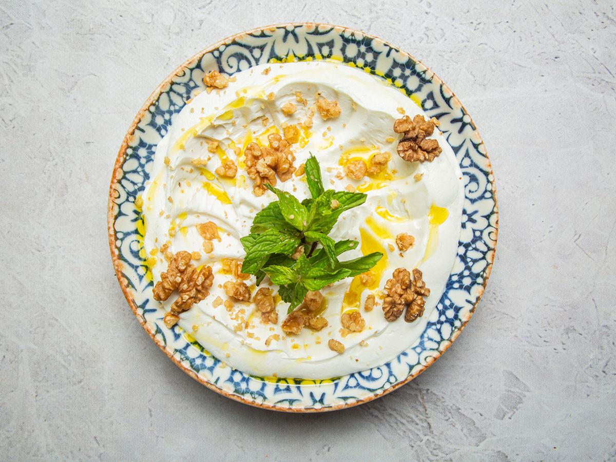 Labneh With Walnuts