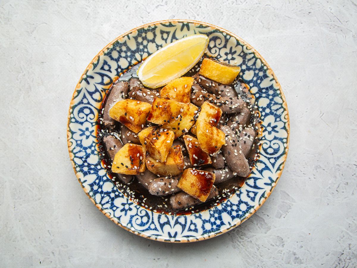 Makanek With Pomegranate Molasses And Potato