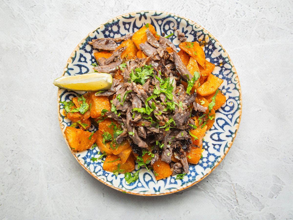 Shawerma With Lebanese Spicy Potatoes