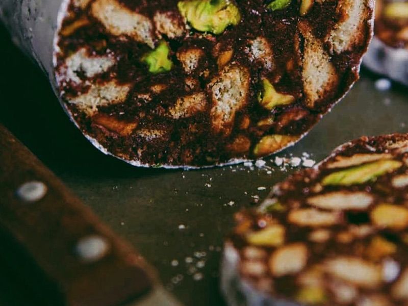 Lazy Cake With Nuts