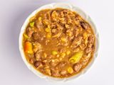 Foul With Pickled Lemons With Safflower Box