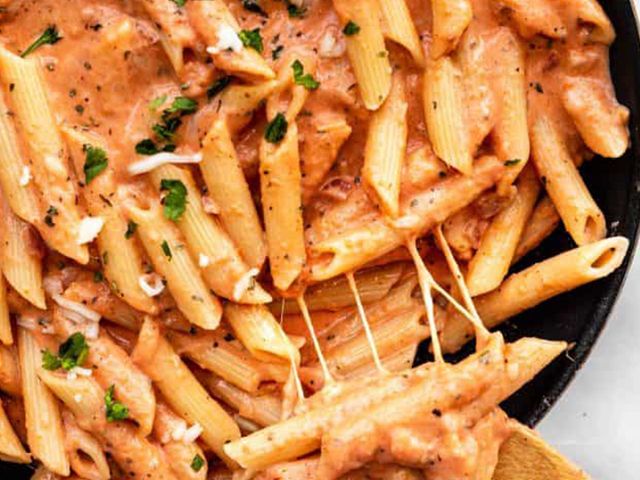 Lebanese Sausage Pasta Casserole