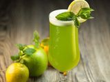 Ice Lemon Mint Mocktail