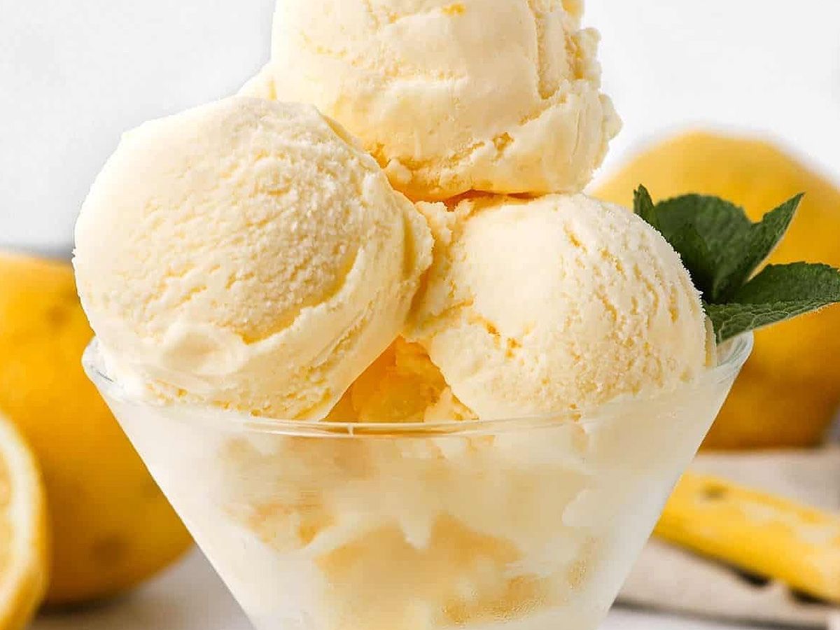Lemon Ice Cream