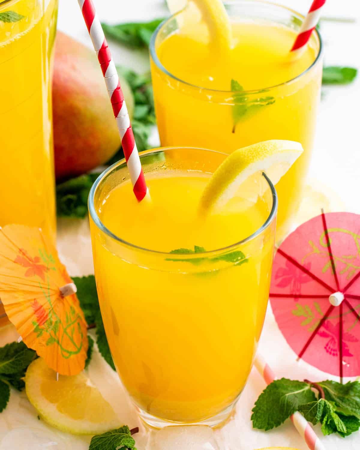 Lemon With Mango Juice