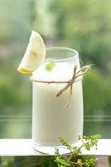 Lemon With Milk Juice