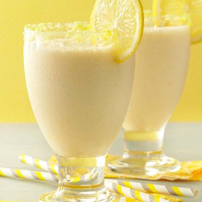Lemon with milk juice
