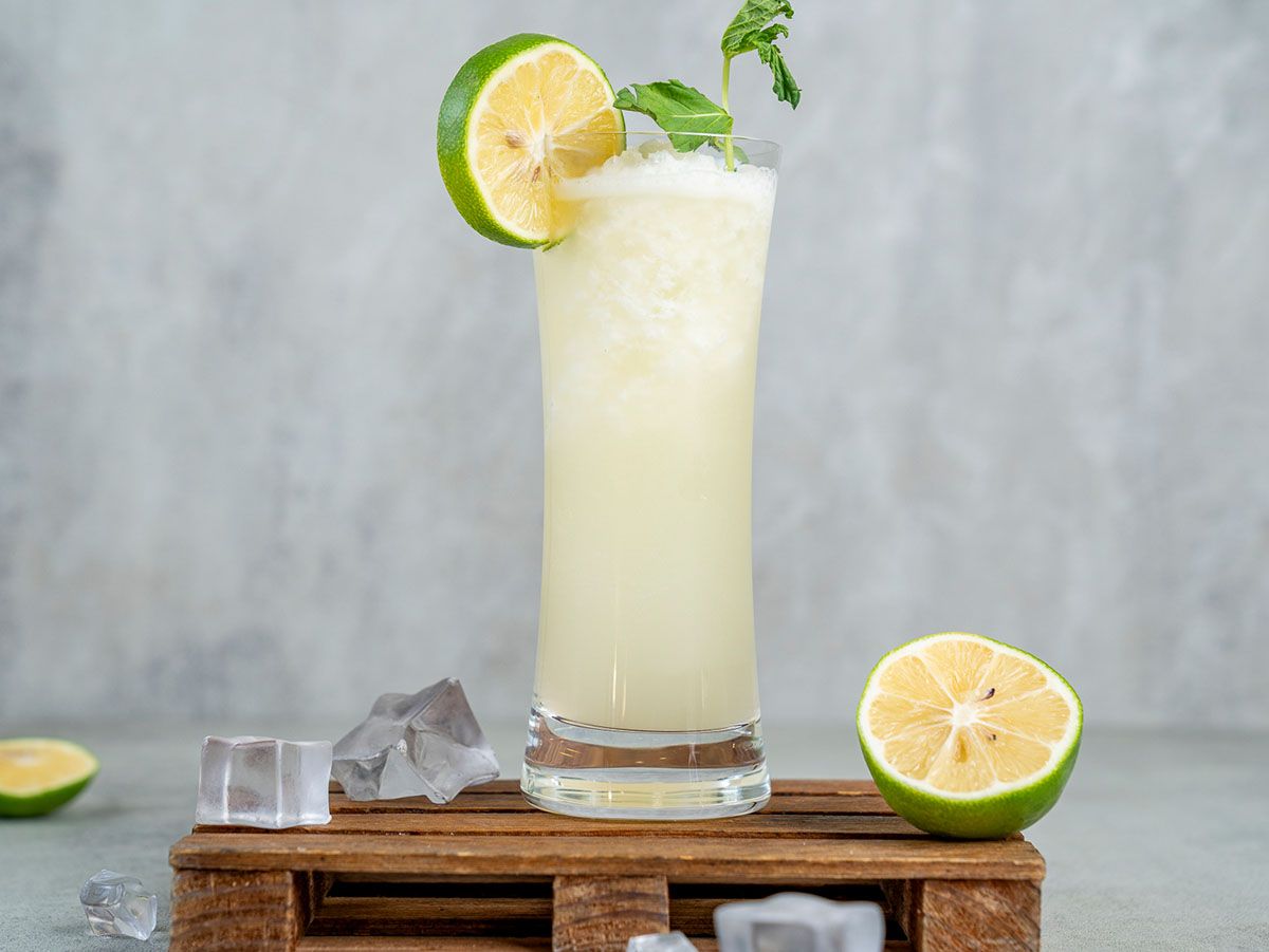 Lemon With Milk Juice