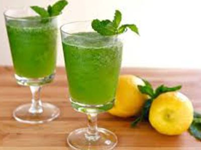 Lemon With Mint Smoothie