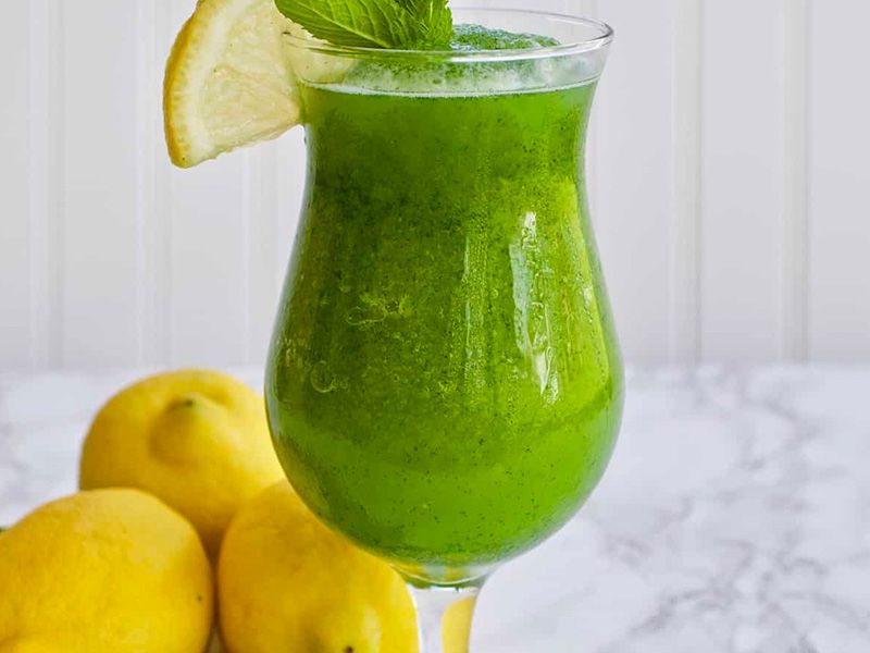 Lemon And Mint Fresh Juice