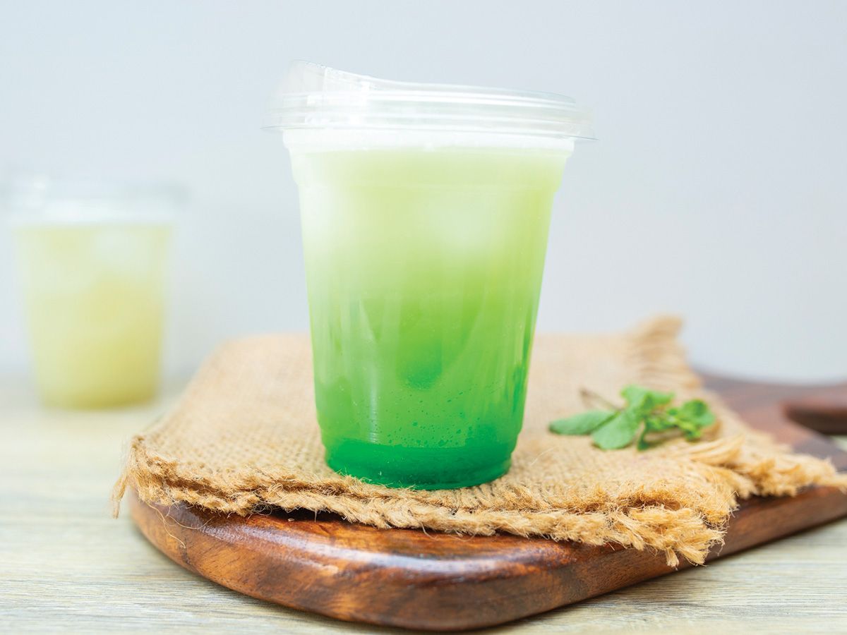 fresh Mint Lemon juice