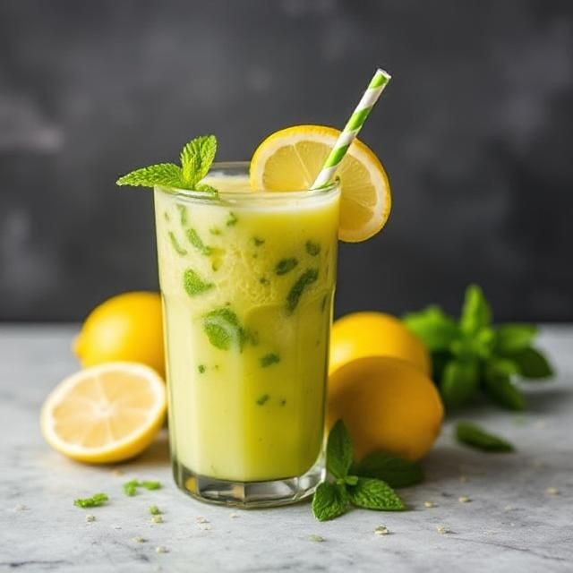 Lemon Mint Smoothie