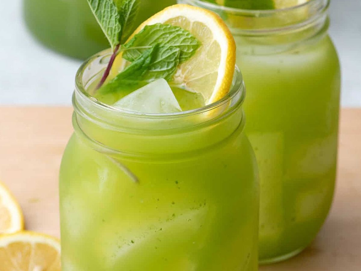 Lemon with Mint Juice