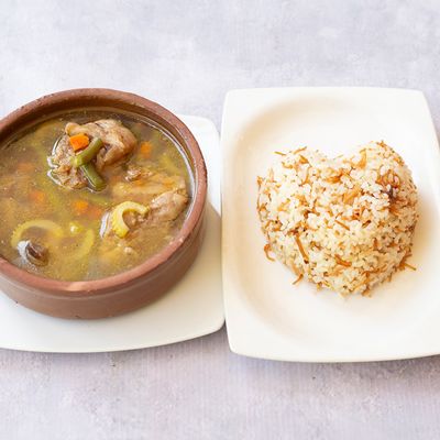 Meat Vegetables Soup