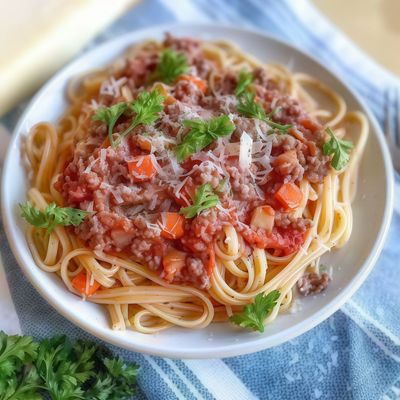 Linguini Bolognese
