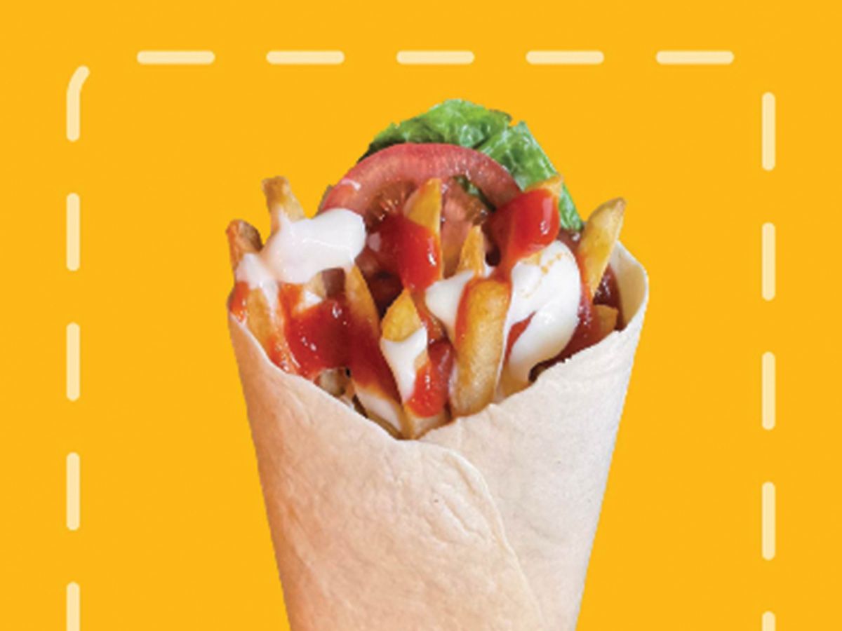 Little Ones Fries Wrap