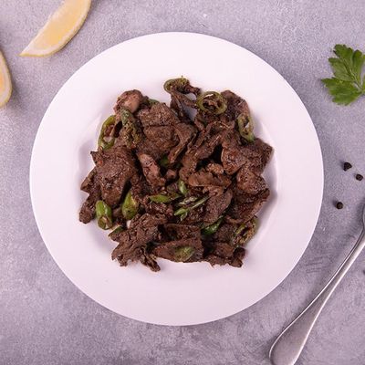 طبق كبدة دجاج