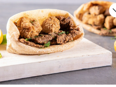 Liver And Mokh Sandwich