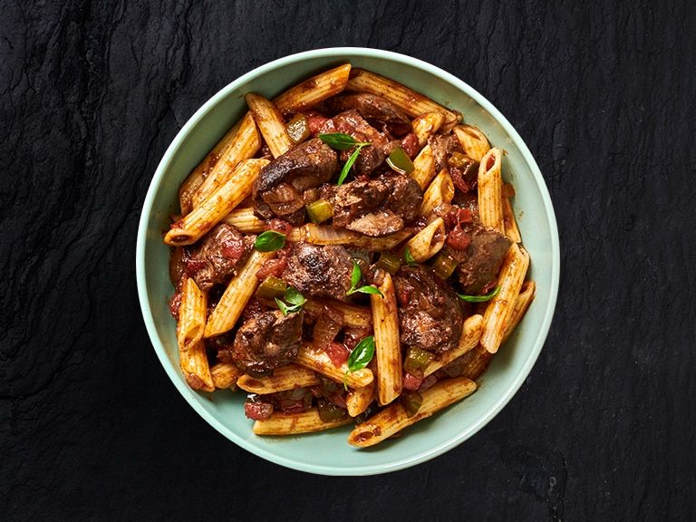 Liver Pasta