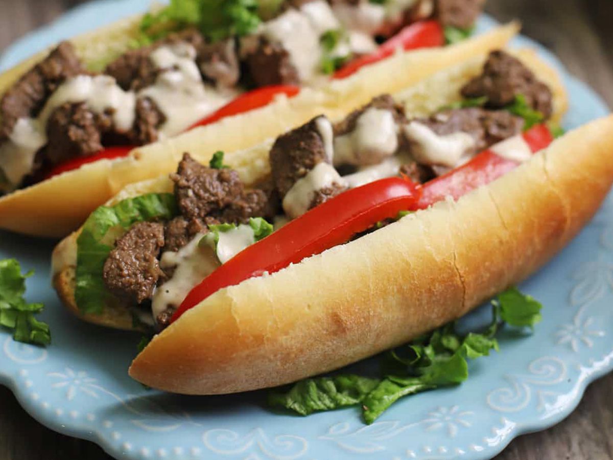 Liver Potatoes Sandwich