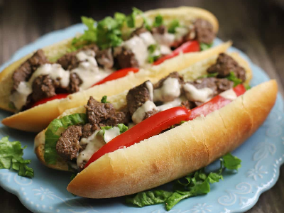 Liver With Leia Sandwich