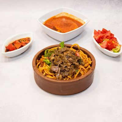 liver Spaghetti pasta
