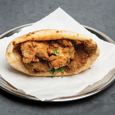 Liver and Fillet Sandwich