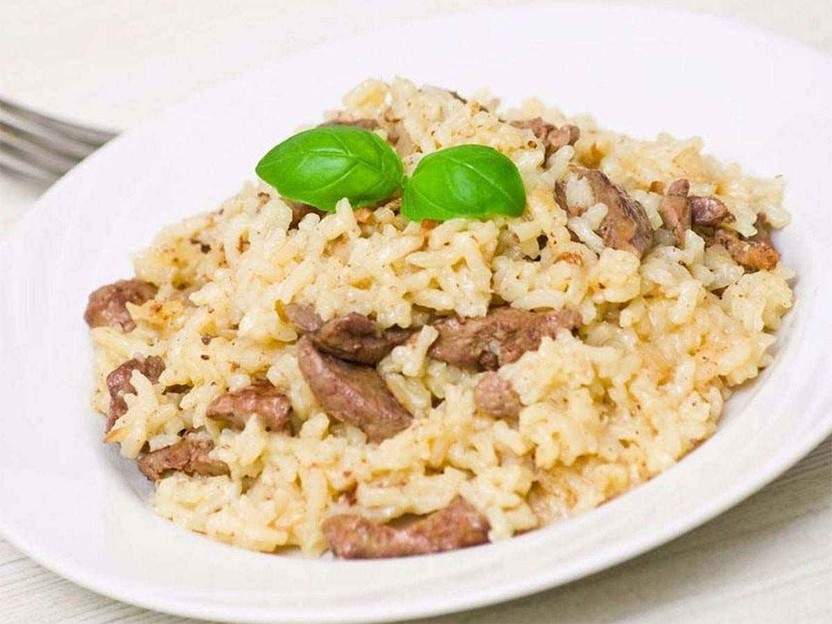 Rice With Mix of Liver & Kidney