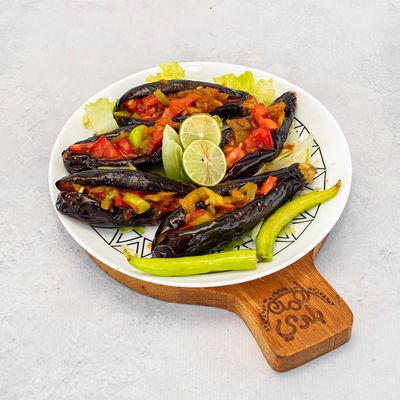 Pickled Eggplant and Fried Pepper