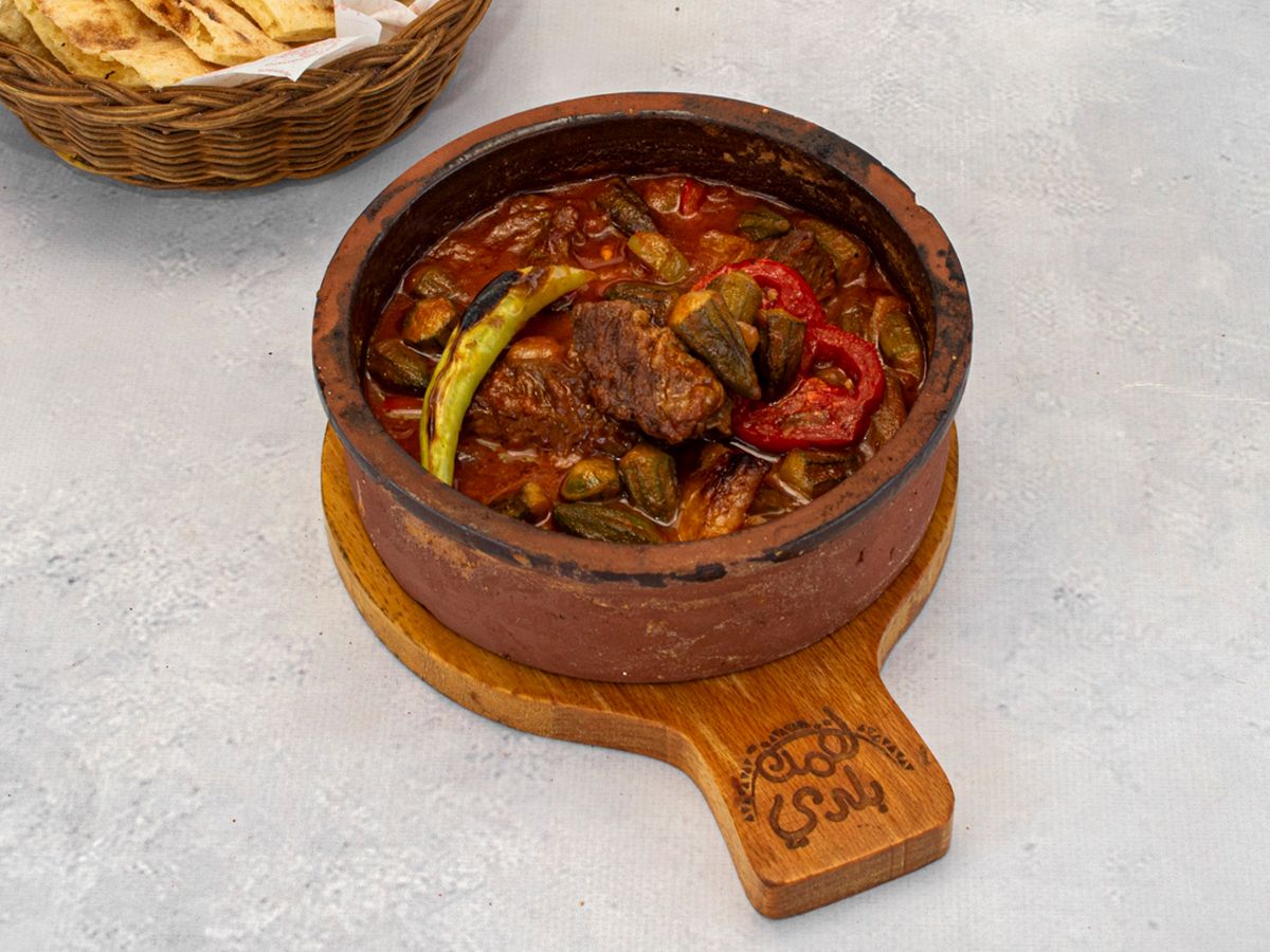 Okra With Meat